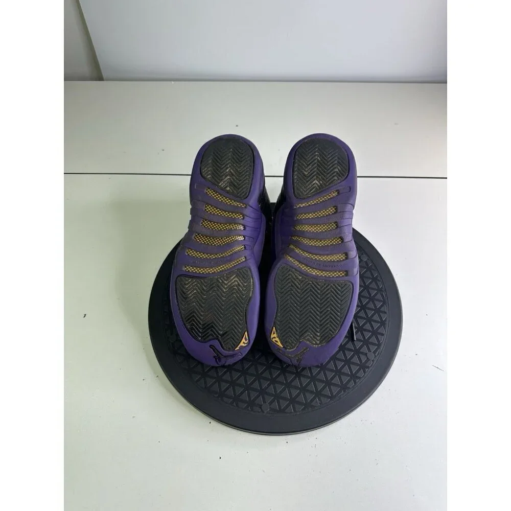 Air Jordan 12 Field Purple Retro Size 4y GS Sneakers Black 2023 153265-057
